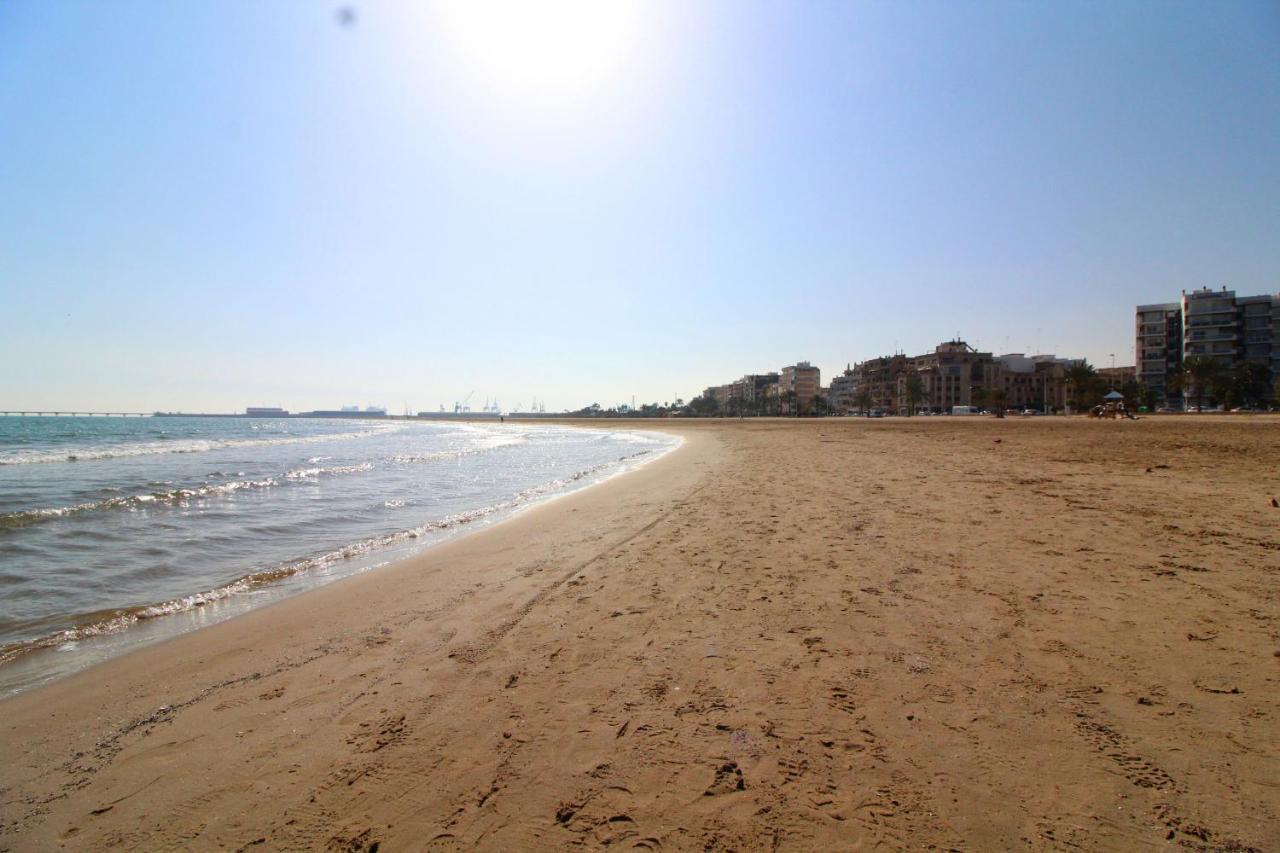 Global Properties, Bonito Apartamento En Urbanizacion Ciudad Mar Sagunto Esterno foto